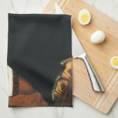 ティチアーノによるコンサート ヴィンテージ ルネサンス美術 キッチンタオル (四つ折り)