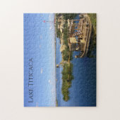 ティチカカ湖ボート ジグソーパズル (縦)