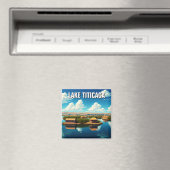 ティチカカ湖浮き上がり諸島 マグネット (インサイチュ (食洗機))