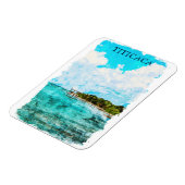 ティチカレイクビュートラベル マグネット (左側)