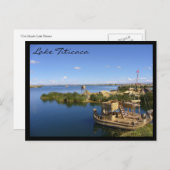 ティチカレークボート ポストカード (正面/裏面)