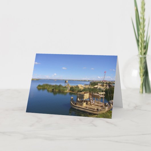 ティチカ島船 カード (正面)