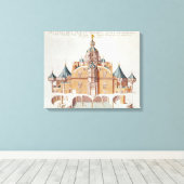 ティチョブラヘ天文台ウランボルグ キャンバスプリント (インサイチュ (ウッドフロア))