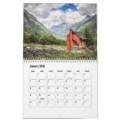 ティチーノ・スイス暦 カレンダー (1月 2026)