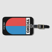 ティチーノ（スイス） |コート・オブ・アームズ ラゲッジタグ (正面横)