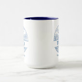 ティチーノ（スイス） |横ミニマル面図 マグカップ (中央)