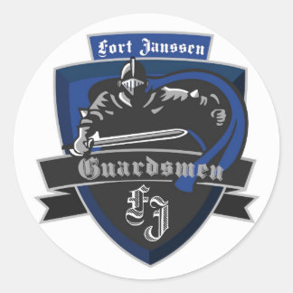 ティッカーステッカー ラウンドシール