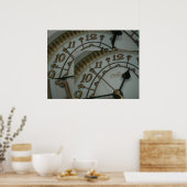 ティックの時計表示 ポスター (キッチン)