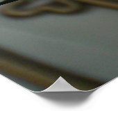 ティックの時計表示 ポスター (角)