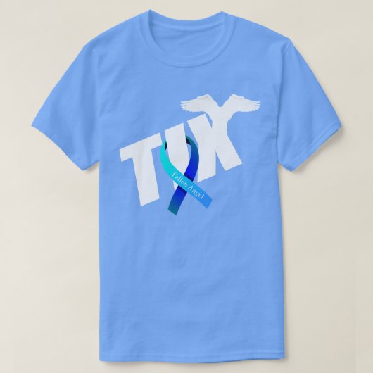 ティックス落ちた天使 Tシャツ (デザイン正面)