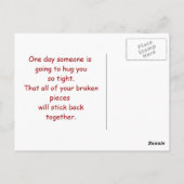 ティックタックラブトー引用文ラブ ポストカード (裏面)