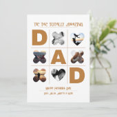 ティックタック全く驚くべきパパ父の日 シーズンカード (スタンド正面)