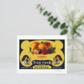 ティックトラックルバーラベル ポストカード (スタンド正面)