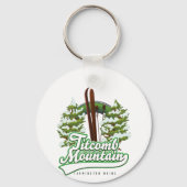 ティッコームマウンテンファーミントンメーンスキー キーホルダー (正面)