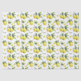 ティッシュとデコページ紙 – レモン 薄葉紙