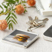 ティッシュのチーズバーガー キーホルダー (側面)