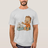 ティッシュのトラブル Tシャツ (正面)