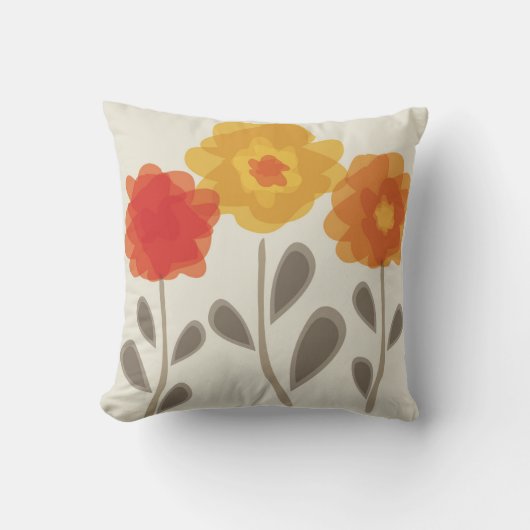 ティッシュの花design2 クッション (正面)