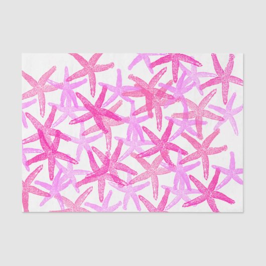 ティッシュギフト紙航海ののヒトデ 薄葉紙 (正面)