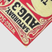 ティッシュクラフト紙ヴィンテージロックポスター 薄葉紙 (詳細)