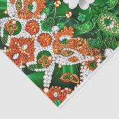 ティッシュペーパーとアイルランド色デザイン 薄葉紙 (詳細)