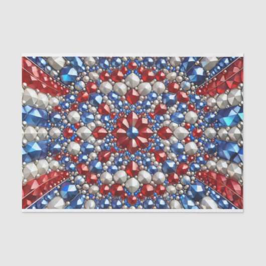 ティッシュペーパーとオランダカラーデザイン 薄葉紙 (正面)