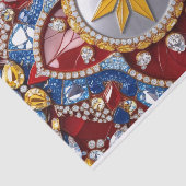 ティッシュペーパーとコロンビアの色デザイン 薄葉紙 (詳細)