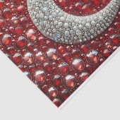 ティッシュペーパーとトルコ色デザイン 薄葉紙 (詳細)