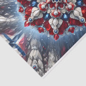 ティッシュペーパーとノルウェーの色デザイン 薄葉紙 (詳細)