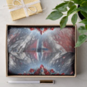 ティッシュペーパーとノルウェーの色デザイン 薄葉紙 (ギフト)