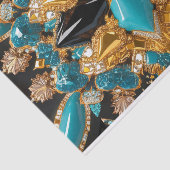 ティッシュペーパーとバハマ色デザイン 薄葉紙 (詳細)