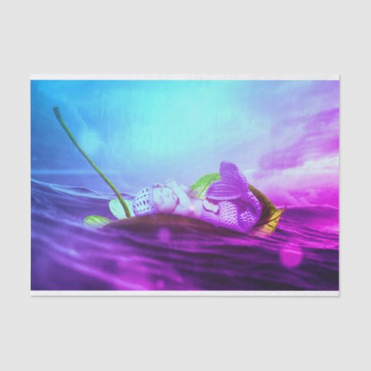 ティッシュペーパーとベビーマーメイド 薄葉紙 (正面)