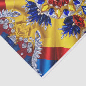 ティッシュペーパーとルーマニアの色デザイン 薄葉紙 (詳細)