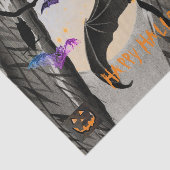 ティッシュペーパーのハロウィーンこうもり 薄葉紙 (詳細)