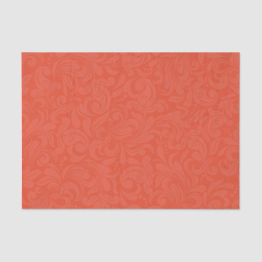 ティッシュペーパーの無地の単色の自己パターン 薄葉紙 (正面)