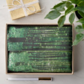 ティッシュペーパーの魔法の森の緑の謎 薄葉紙 (ギフト)