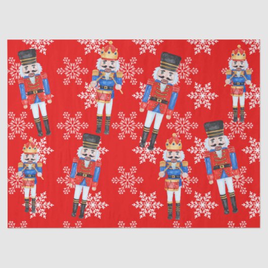 ティッシュペーパーを包むくるみ割りGit 薄葉紙 (正面)