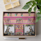 ティッシュペーパーアフリカ女性象 薄葉紙 (ギフト)