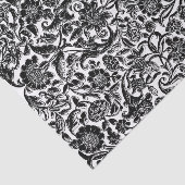 ティッシュペーパーアンティークフローラ分離白黒 薄葉紙 (詳細)