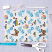 ティッシュペーパーイルカ 薄葉紙 (クラフト)