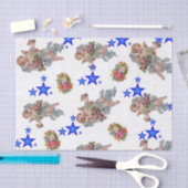 ティッシュペーパーエンジェルブルースターズ 薄葉紙 (クラフト)