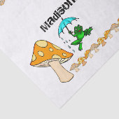 ティッシュペーパーカエルのリブビットキノコ 薄葉紙 (詳細)