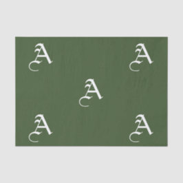 ティッシュペーパーカスタムイニシャル 薄葉紙