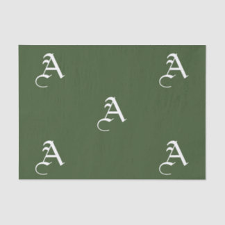 ティッシュペーパーカスタムイニシャル 薄葉紙