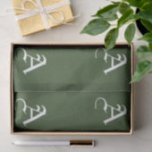 ティッシュペーパーカスタムイニシャル 薄葉紙 (ギフト)