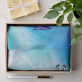 ティッシュペーパーカモメ魚鳥海波 薄葉紙 (ギフト)