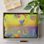 ティッシュペーパーカラフルハッピーバースデー 薄葉紙 (ギフト)