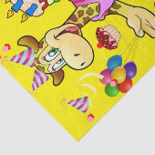 ティッシュペーパーキリンハッピーバースデー 薄葉紙 (詳細)