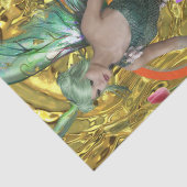 ティッシュペーパーグリーンフェアリーフローラ 薄葉紙 (詳細)