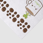 ティッシュペーパーコーヒー豆中毒カエル 薄葉紙 (詳細)